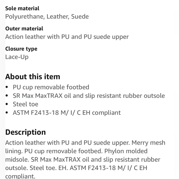 SR Max Steel Toe Slip Resistant‎ Work Safety Shoes - Picture 5 of 17